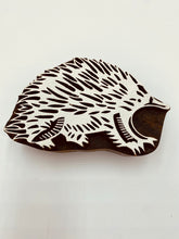 Load image into Gallery viewer, Echidna Wood Block Stamp