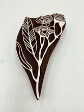 Load image into Gallery viewer, Eucalypt Blossom Wood Block Stamp