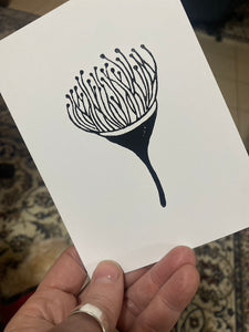 Eucalypt Flower Woodblock Stamp
