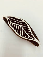Load image into Gallery viewer, Eucalypt Leaf Wood Block Stamp