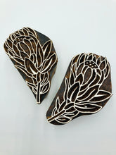 Load image into Gallery viewer, Protea Wood Block Stamp